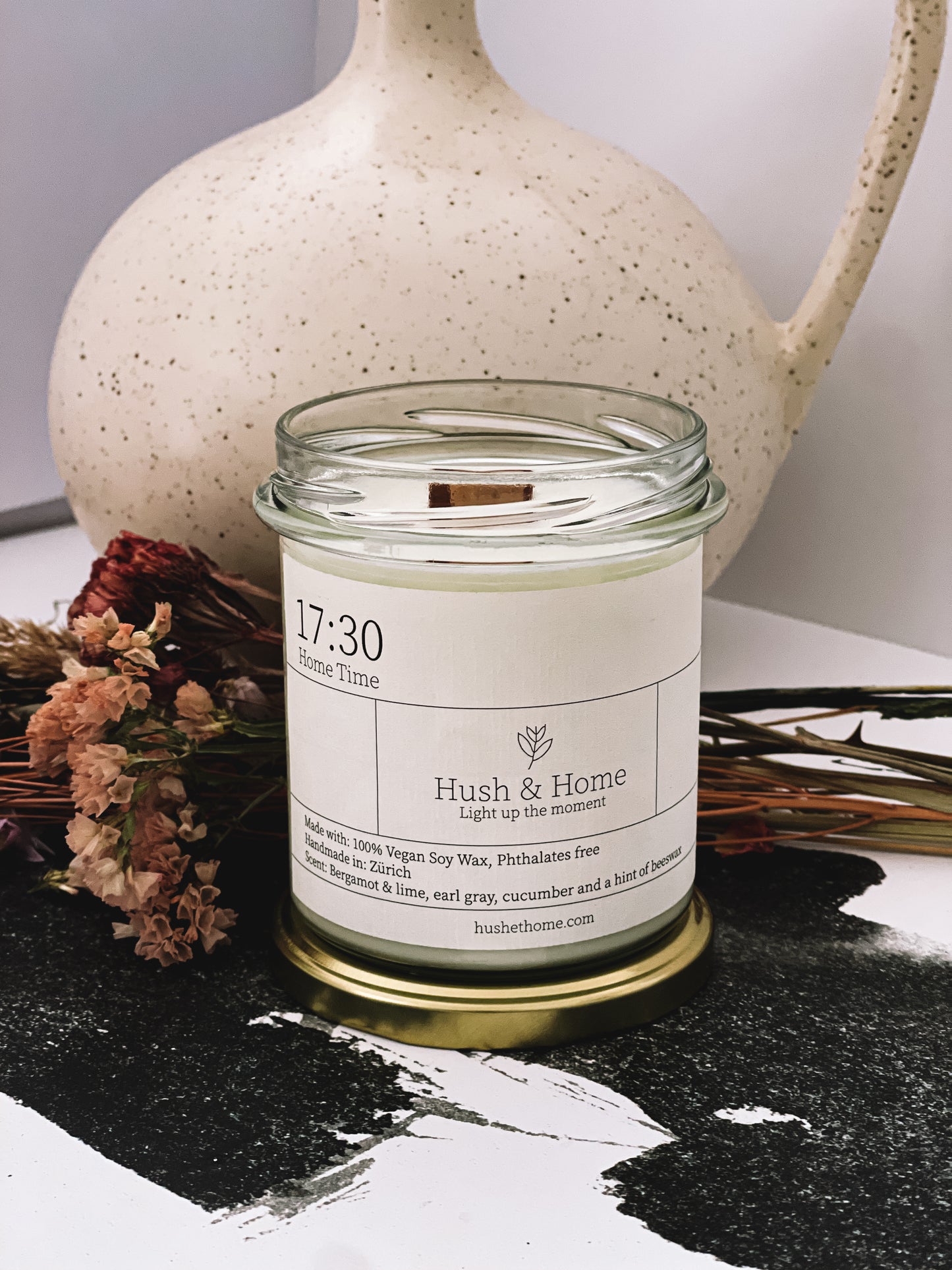 17:30 Home Time | Non-Toxic vegan Candle