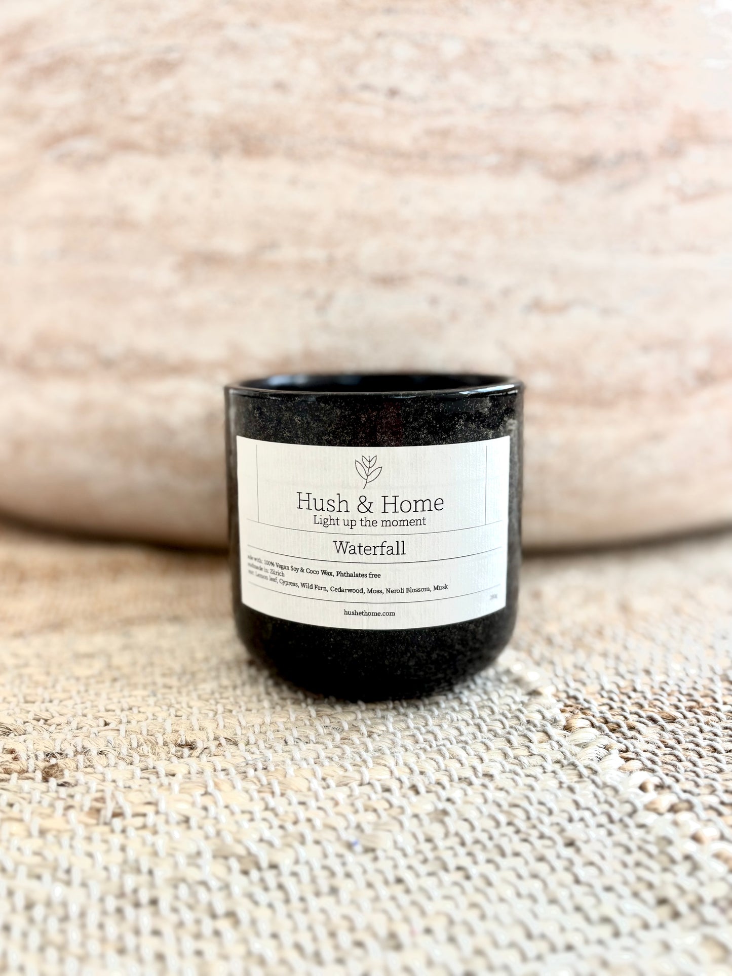 Ceramic Fleck Candle