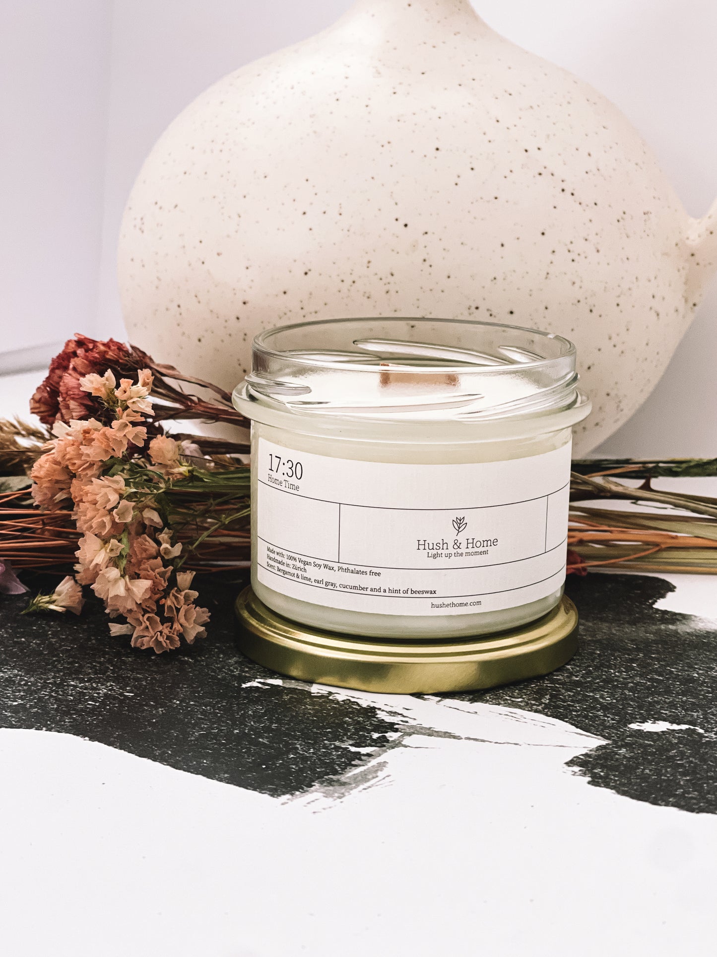 17:30 Home Time | Non-Toxic vegan Candle